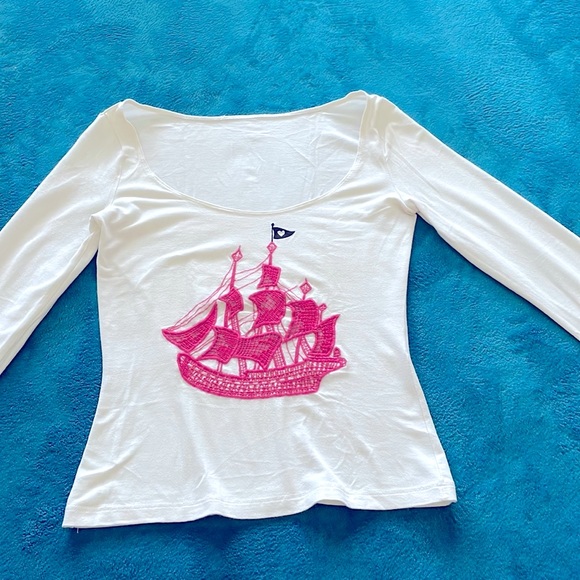 Moschino authentic 100% and super nice shirt size small - Picture 1 of 4